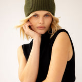 Arctic Fox The Merino Wool Beanie, Khaki Evergreen was £38