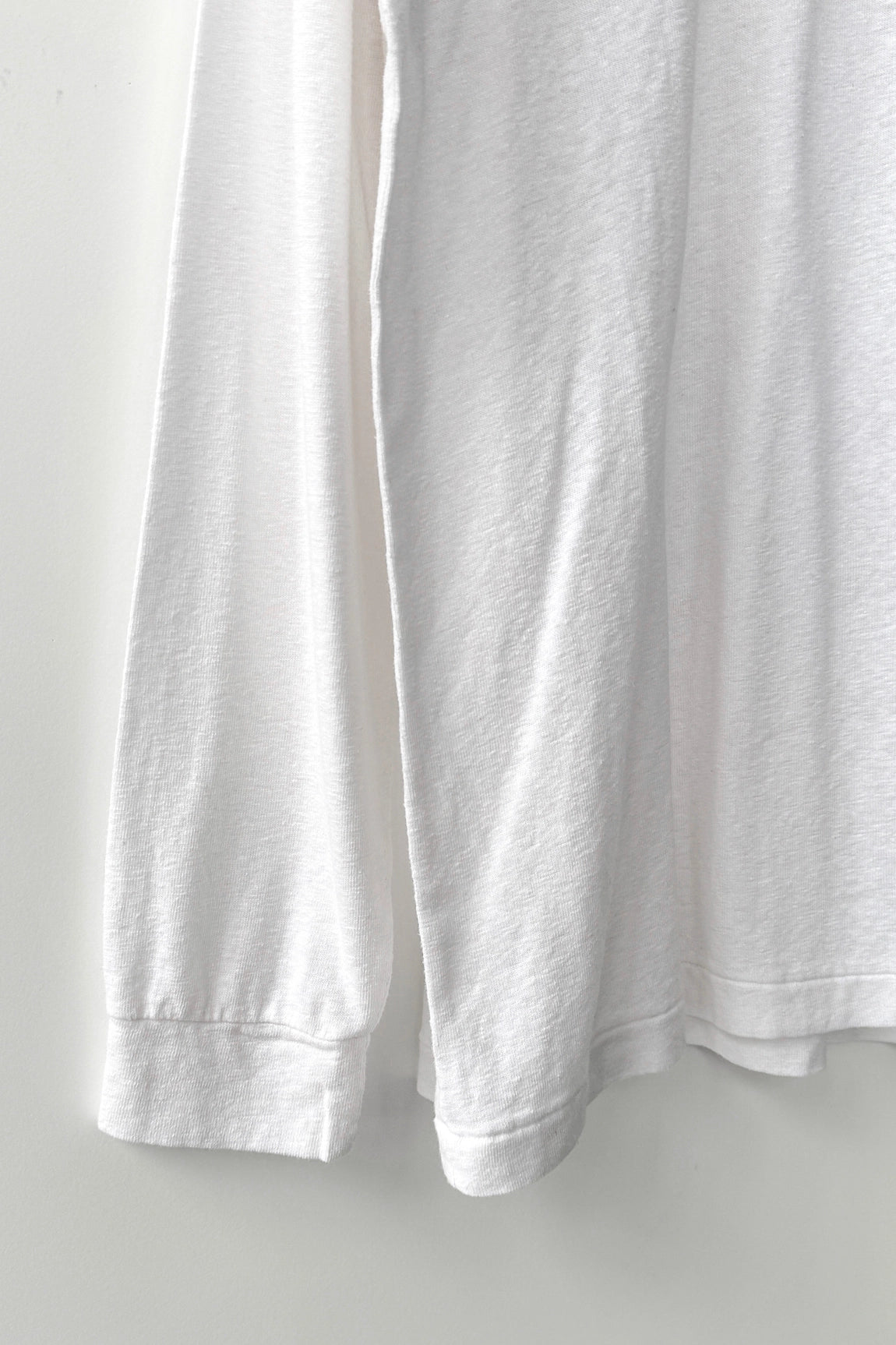 Le Bon Shoppe Haze Linen Blend Tee Optic White - Tea and Kate