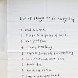 To Do List Napkin