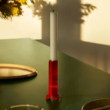 HAY Arcs Candle Holder - Large 13cm, red was £39