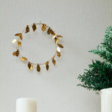 Fog Linen Brass Garland Leaf