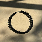 Sea + pattern Mono Necklace