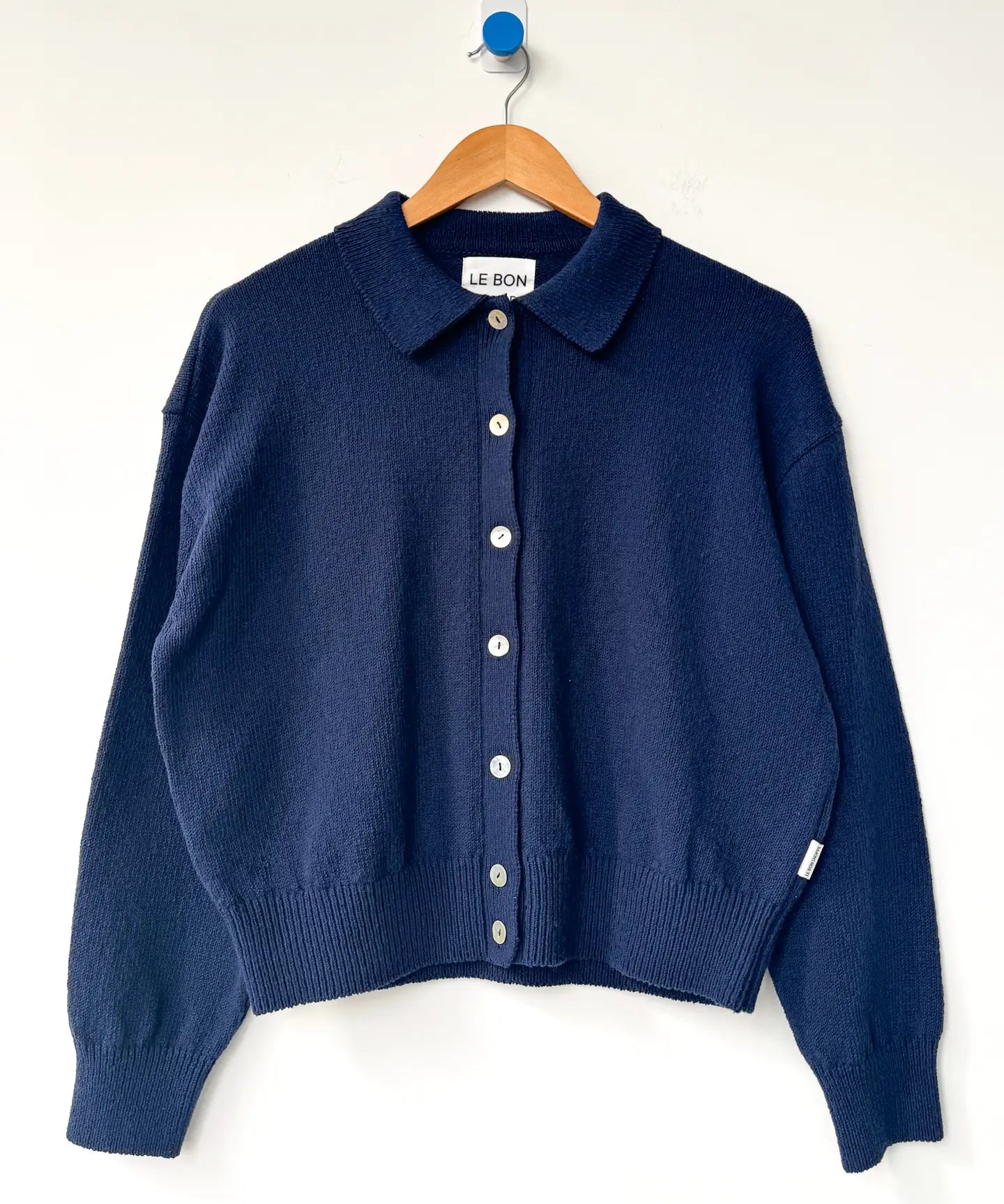 Le Bon Shoppe The Club Cardigan Navy - Tea and Kate