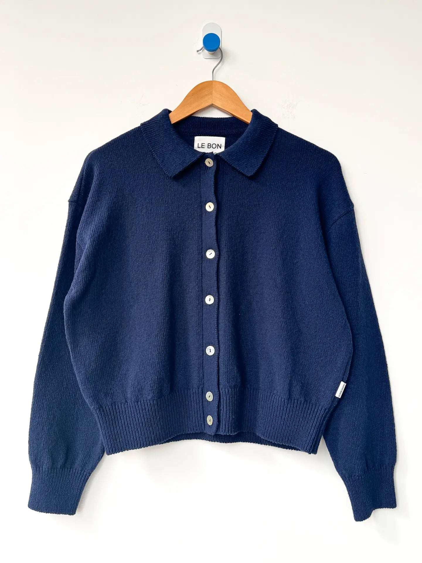 Le Bon Shoppe The Club Cardigan Navy - Tea and Kate