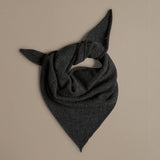 Rove Fine Pointelle Neckerchief Charcoal