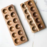 Acacia Wooden Egg Holder