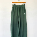 Le Bon Shoppe French Terry Balloon Pants Cedar Green - Tea and Kate