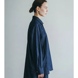 Fog Linen x Mii Thaii Devika Shitrs Indigo
