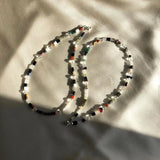 Sea + Pattern Palette necklace