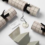 Kinshipped Luxury Sustainable Grid Christmas Cracker
