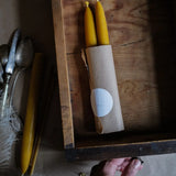 Ovo Things Classic Beeswax Tapers, Set of Two
