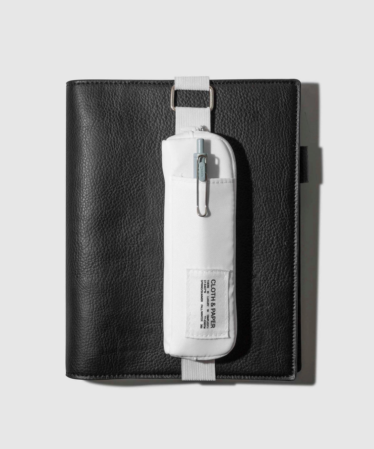 Cloth + Paper Adjustable Notebook Pouch Pen Holder - Tea and Kate