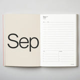 Kinshipped Brown A5 Lay Flat 2026 Planner