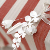 Field Flowers Small - White (4 Paper Flowers)