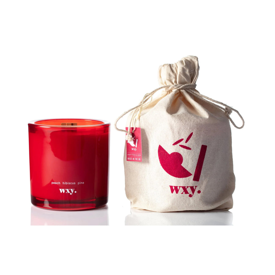 Roam by wxy. - 12.5oz Candle - Peach Hibiscus Pine