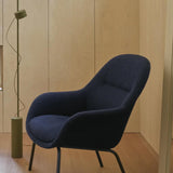 MUUTO Fiber Lounge Armchair, Ericture 780 Fabric / Black Base - EX DISPLAY, WAS £1849 - Tea and Kate