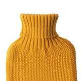 Hot Water Bottle and Knitted Mustard cover was £16