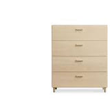 String Relief Chest of Drawers Wide, Leg Base