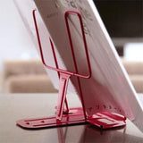 Hightide Metal Book Stand, red