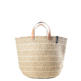Kiondo market basket | Brown twill weave M
