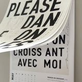 My Deer NL Limited Edition Typographic Calendar 2025 WAS £85