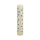 Oy Oy Design Advent Polka Calendar Candle