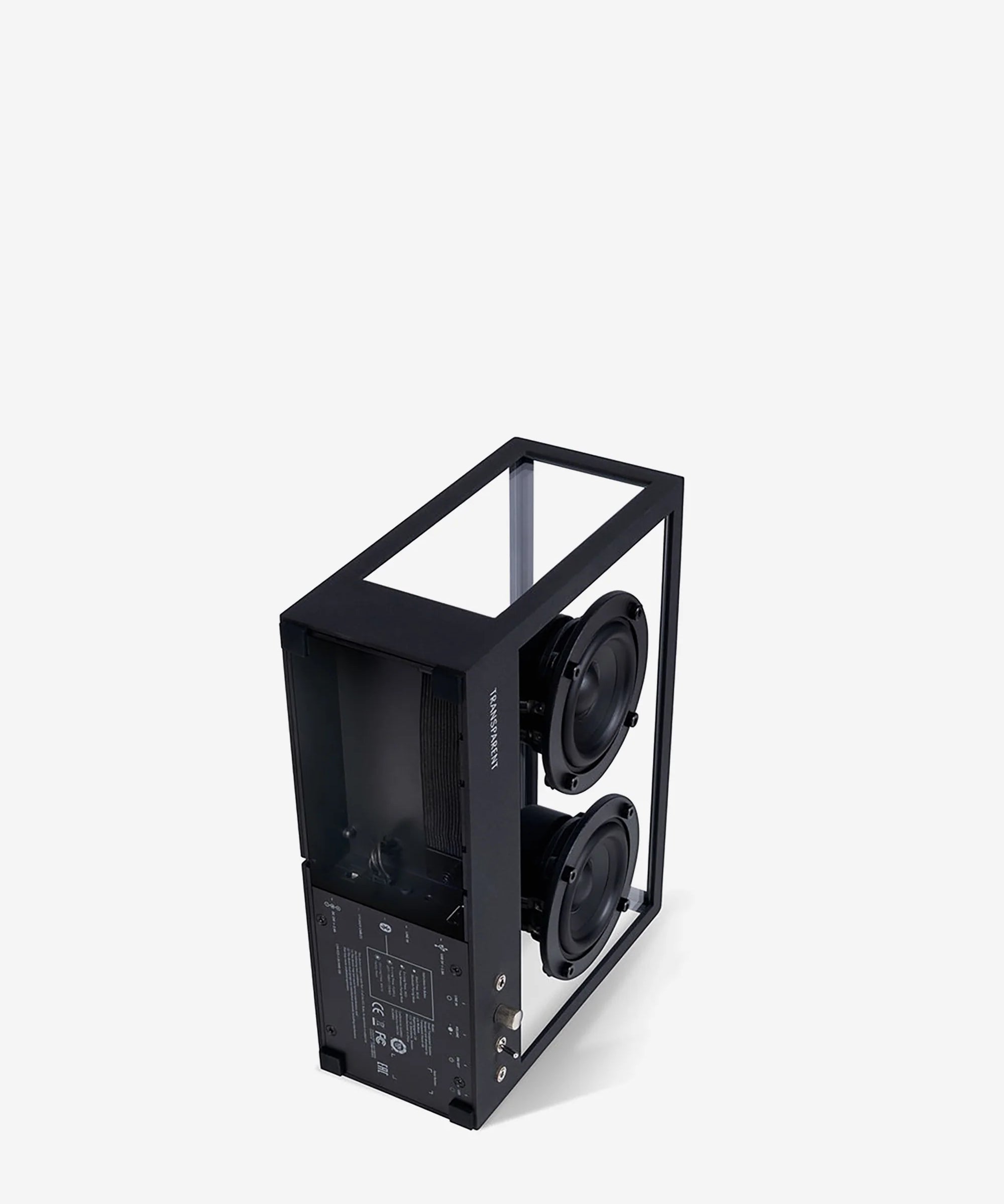Transparent Sound Small Speaker - Black - Tea and Kate