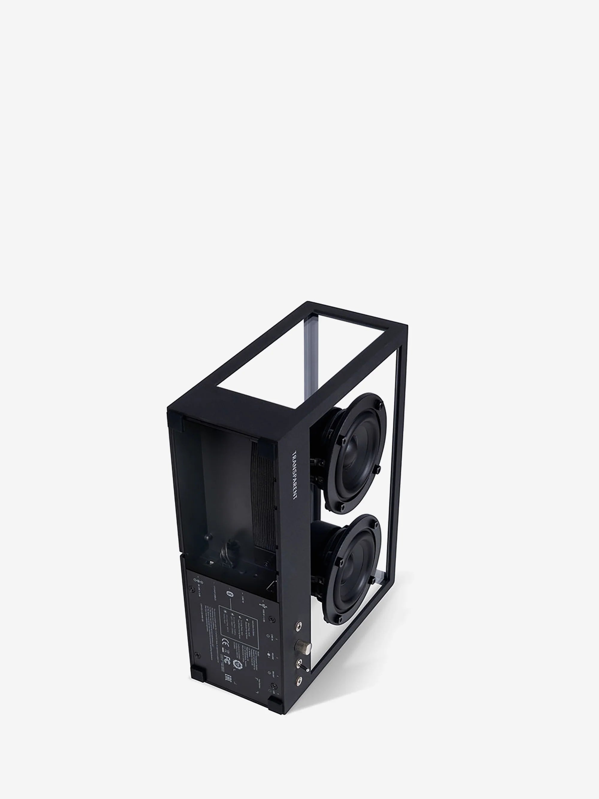 Transparent Sound Small Speaker - Black - Tea and Kate