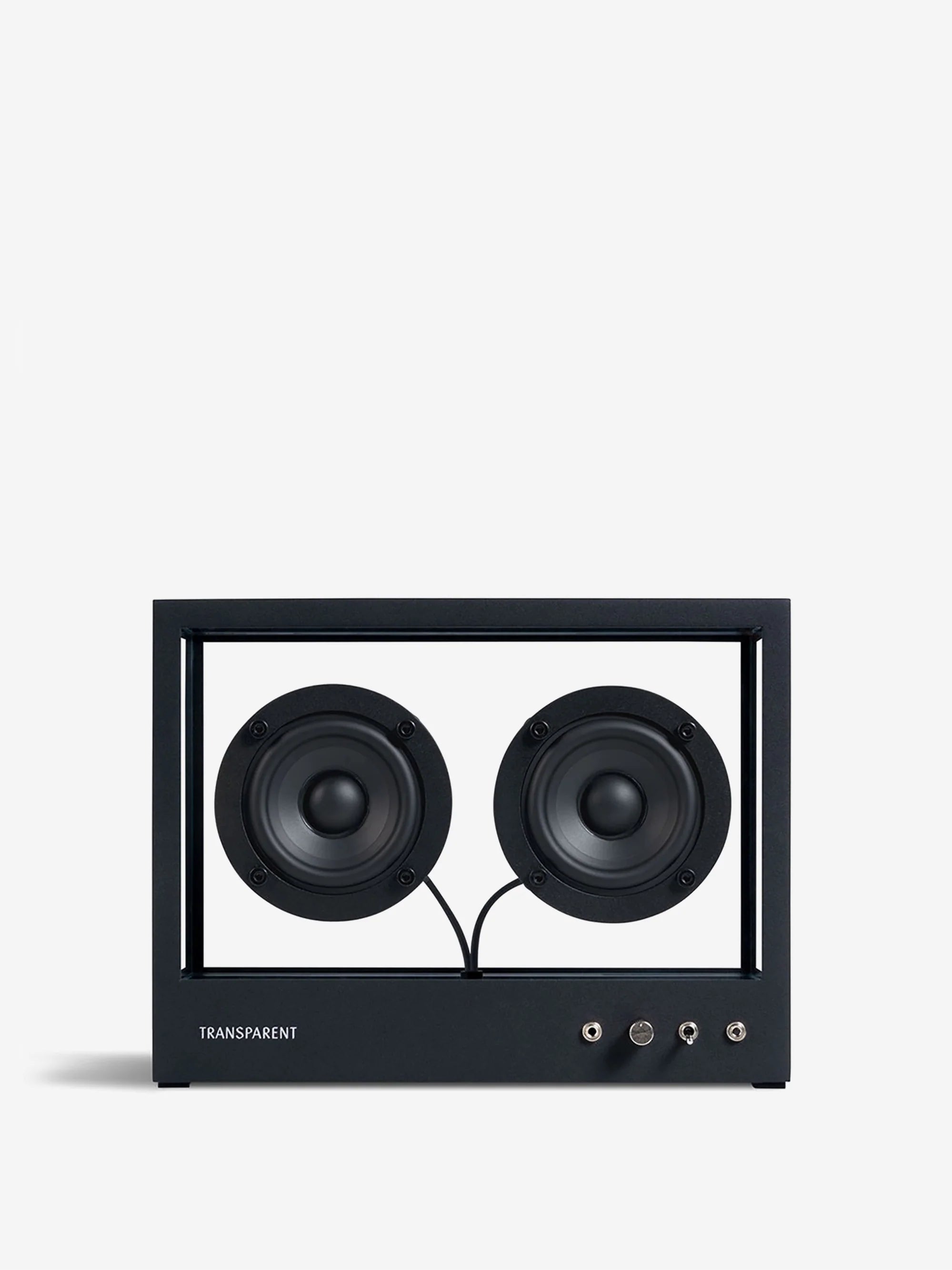 Transparent Sound Small Speaker - Black - Tea and Kate