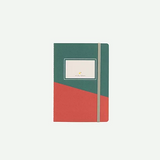 Sticky Lemon Notebook Forest Green / Faded Red WAS £6