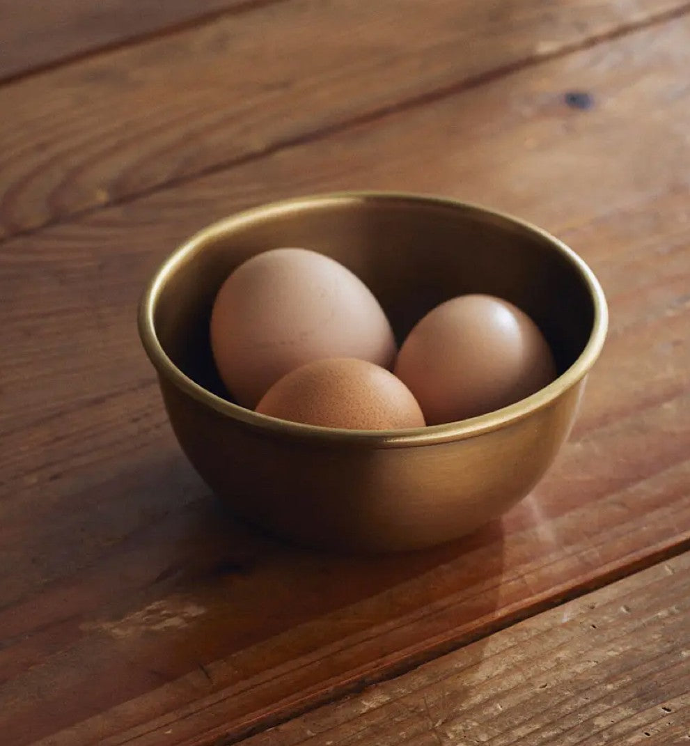 Fog Linen Medium Brass Bowl - Tea and Kate