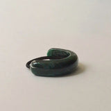 Nar'sha Wide Arch Acrylic Ponytail Hair Tie Green