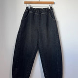 Le Bon Shoppe Arc Pants - Black Wash Denim