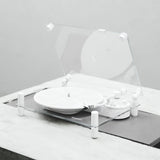 Transparent Sound Turntable - White - Tea and Kate