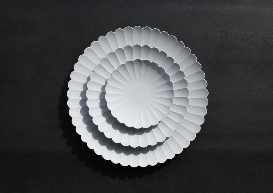 Arita Japan Ty Palace Unglazed Porcelain Plate