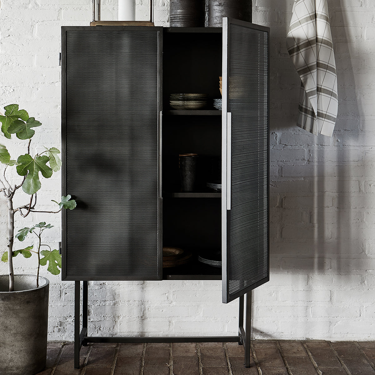 INDUSTRIAL COLLECT DESK IRON CABINET - Tea and Kate