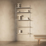 FRAMA Shelf Library Stainless Steel H1852 W80 Section
