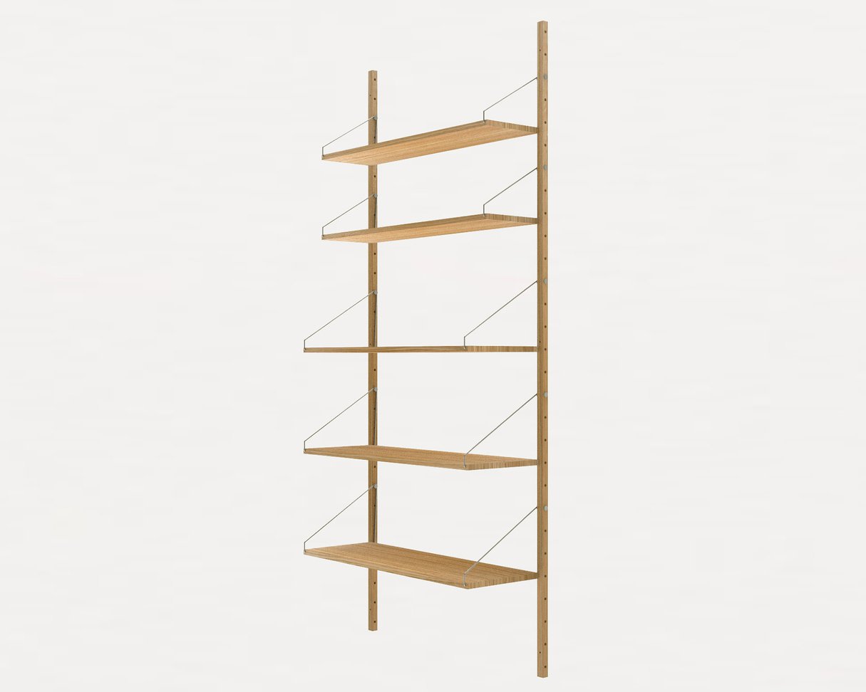 Shelf Library Natural H1852 | Single Section - Tea and Kate