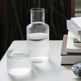Ferm Living Ripple Clear Small Carafe Set was £39