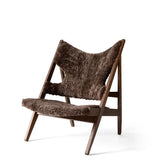 AUDO Sheepskin Knitting Lounge Chair