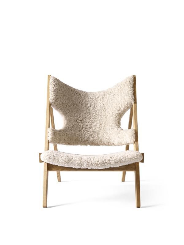 Sheepskin Knitting Lounge Chair