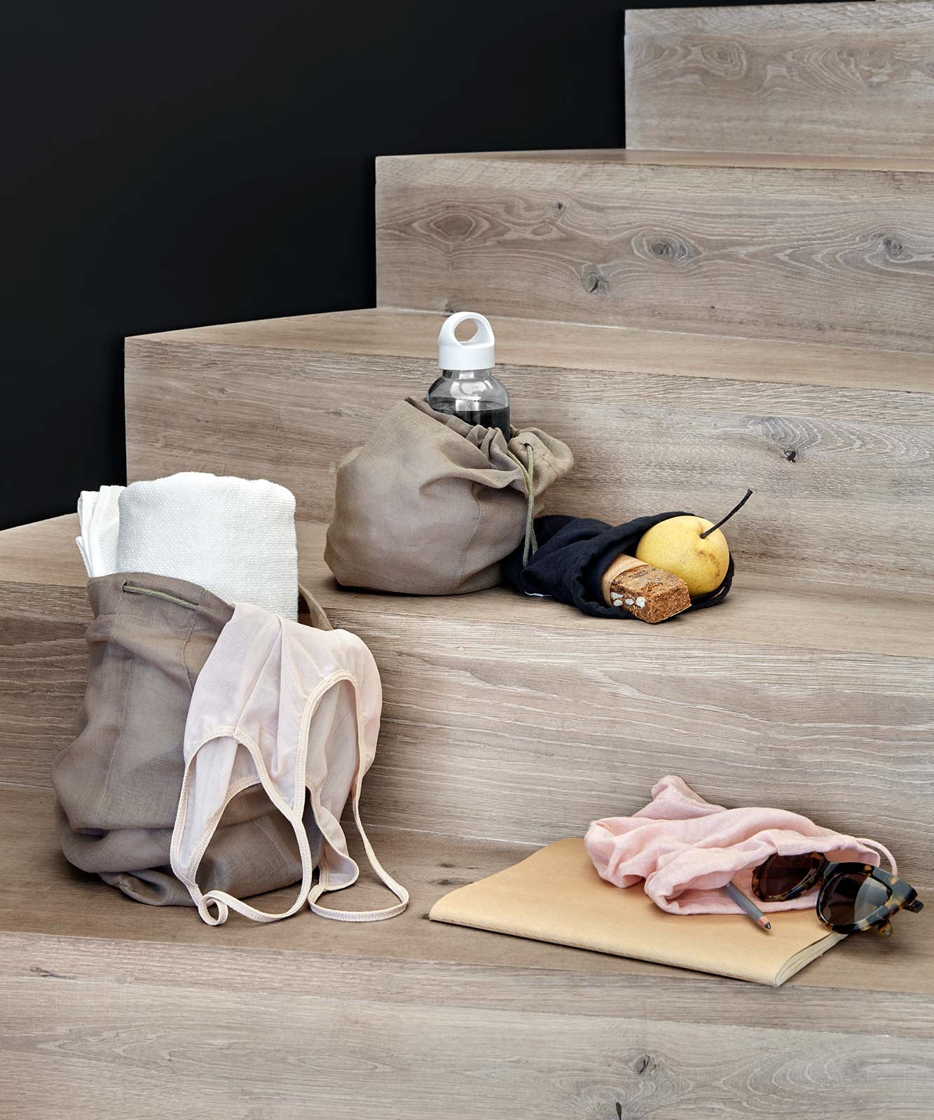 ALL PURPOSE BAG BLACK - Tea and Kate