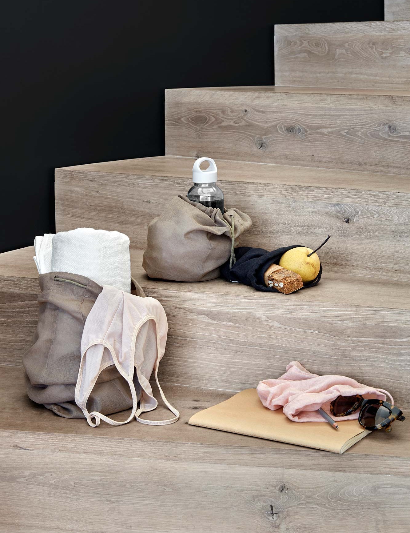 ALL PURPOSE BAG BLACK - Tea and Kate