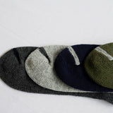 Nishiguchi Kutsushita Wool Ribbed Socks