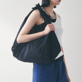 Fog Linen Japanese Silk/Cotton Azuma Bag - Nuit