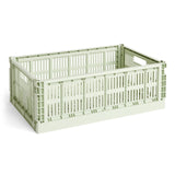 HAY 100% Recycled Colour Crate Large - Mint