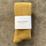 Le Bon Shoppe Arctic Socks - Mustard