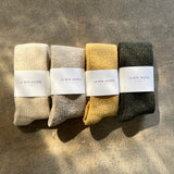 Le Bon Shoppe Arctic Socks - Mustard