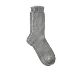 Fog Linen Thick Linen Socks - Grey