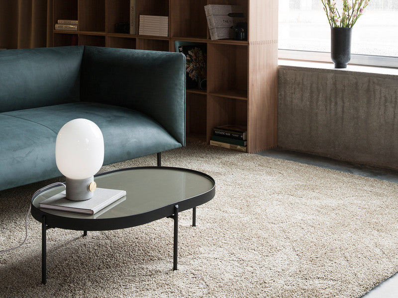 JWDA Concrete Lamp grey/brass - Tea and Kate